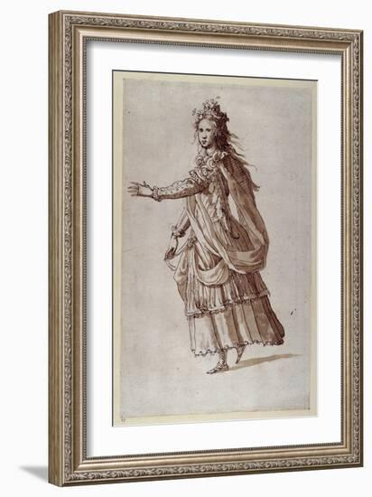 A Lady as a Naiad-Inigo Jones-Framed Giclee Print