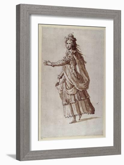 A Lady as a Naiad-Inigo Jones-Framed Giclee Print