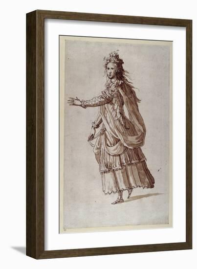 A Lady as a Naiad-Inigo Jones-Framed Giclee Print