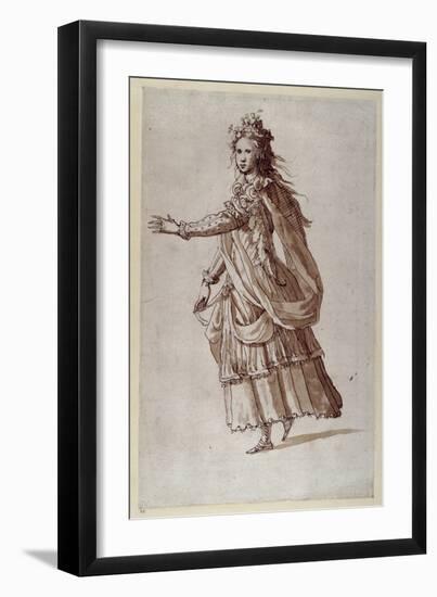 A Lady as a Naiad-Inigo Jones-Framed Giclee Print