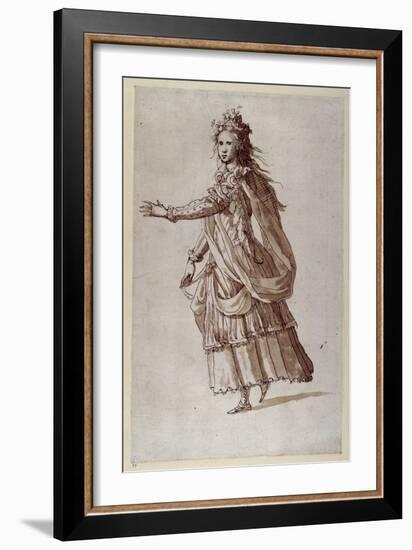 A Lady as a Naiad-Inigo Jones-Framed Giclee Print