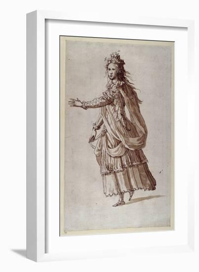 A Lady as a Naiad-Inigo Jones-Framed Giclee Print