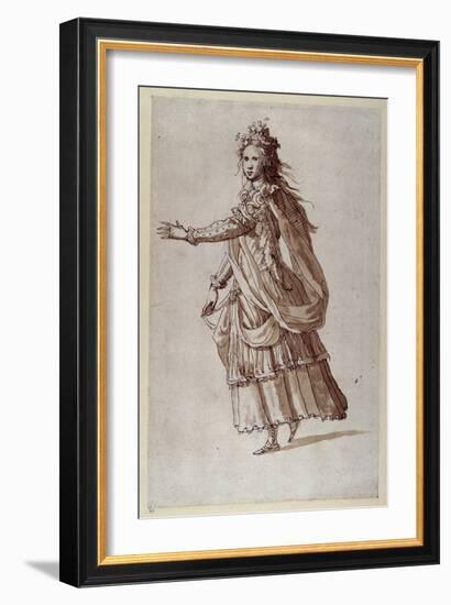 A Lady as a Naiad-Inigo Jones-Framed Giclee Print