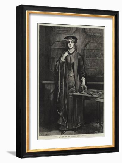 A Lady BA of London University-Arthur Hopkins-Framed Giclee Print