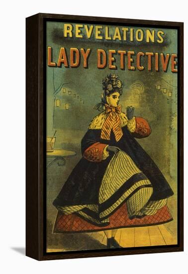 A Lady Detective-null-Framed Premier Image Canvas