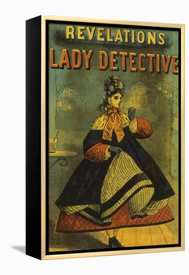 A Lady Detective-null-Framed Premier Image Canvas