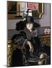 A Lady in Black-Francis Campbell Boileau Cadell-Mounted Giclee Print