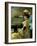 A Lady with a Parasol Looking out to Sea-Alfred Stevens-Framed Giclee Print