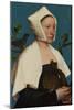 A Lady with a Squirrel and a Starling (Anne Lovell), C. 1527-Hans Holbein the Younger-Mounted Giclee Print