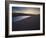 A Lagoon at Sunset in the Sand Dunes in Brazil's Lencois Maranhenses National Park-Alex Saberi-Framed Photographic Print