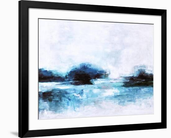 A Lake-Hyunah Kim-Framed Art Print