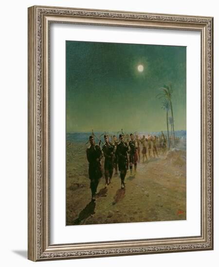 A 'Lament' in the Desert, 1925-Lady Butler-Framed Giclee Print