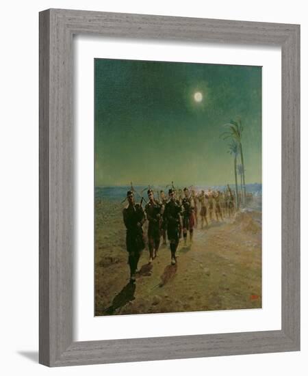 A 'Lament' in the Desert, 1925-Lady Butler-Framed Giclee Print