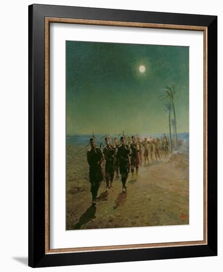 A 'Lament' in the Desert, 1925-Lady Butler-Framed Giclee Print