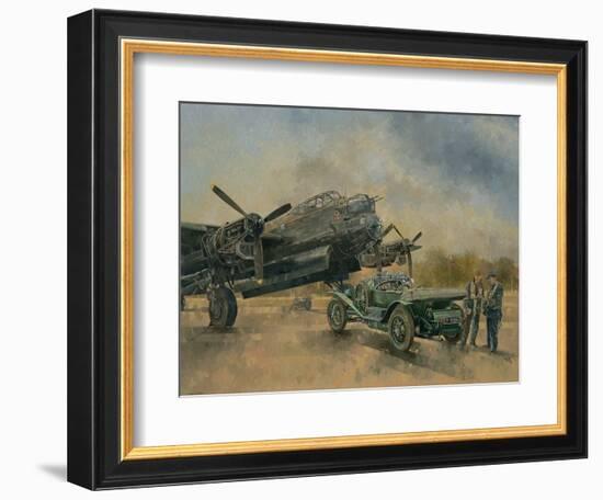 A Lancaster and a Bentley, 2000-Peter Miller-Framed Giclee Print