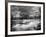 A Lancia Lambda Being Driven Through Water, C1925-null-Framed Photographic Print