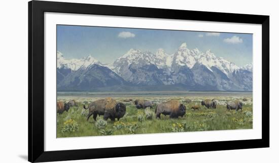 A Land of Many Riches-Kyle Sims-Framed Art Print