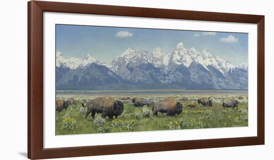 A Land of Many Riches-Kyle Sims-Framed Art Print