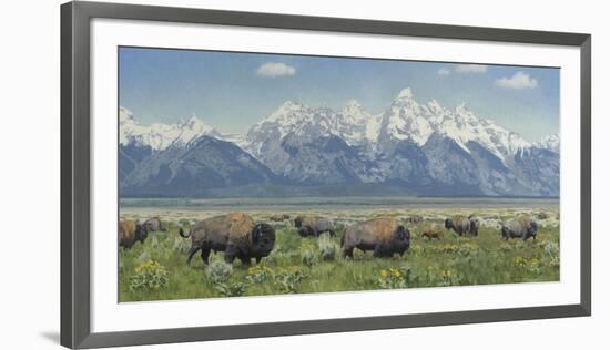 A Land of Many Riches-Kyle Sims-Framed Art Print