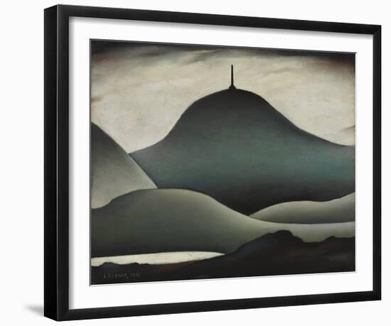 A Landmark, 1936-Laurence Stephen Lowry-Framed Premium Giclee Print