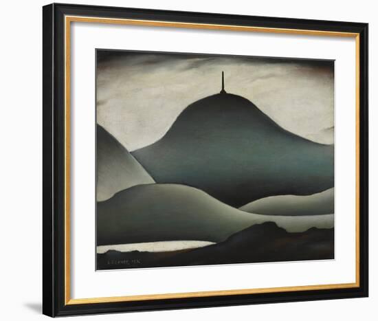 A Landmark, 1936-Laurence Stephen Lowry-Framed Premium Giclee Print