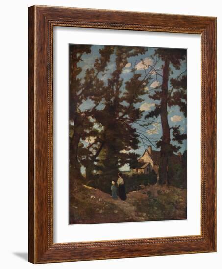 'A Landscape', c1915-Henri-Joseph Harpignies-Framed Giclee Print