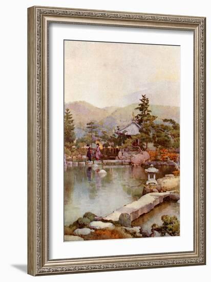 A Landscape Garden-Ella Du Cane-Framed Giclee Print