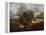 A Landscape, Traditionally Identified as a View Outside Sudbury-Thomas Gainsborough-Framed Premier Image Canvas