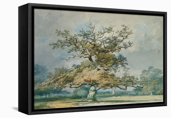 A Landscape with an Old Oak Tree-JMW Turner-Framed Premier Image Canvas