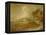A Landscape with Horsemen-Thomas Gainsborough-Framed Premier Image Canvas