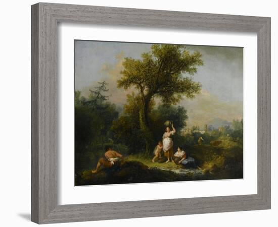 A Landscape-Francesco Zuccarelli-Framed Giclee Print