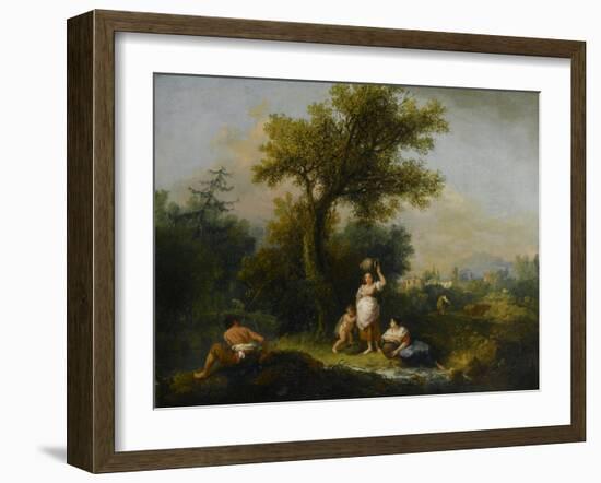 A Landscape-Francesco Zuccarelli-Framed Giclee Print