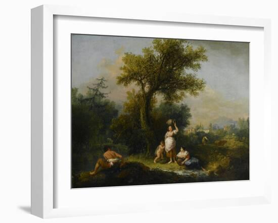 A Landscape-Francesco Zuccarelli-Framed Giclee Print