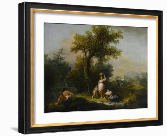 A Landscape-Francesco Zuccarelli-Framed Giclee Print