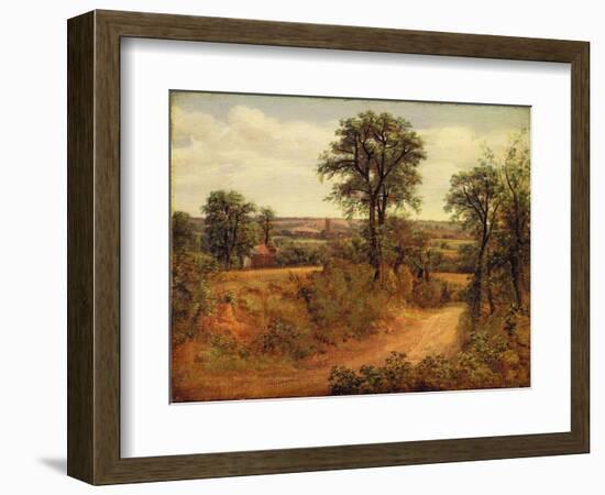 A Lane Near Dedham, c.1802-John Constable-Framed Giclee Print