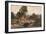 'A Lane With Cottages', c1820-Peter De Wint-Framed Giclee Print