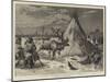 A Laplander's Encampment on the Neva at St Petersburg-Samuel Edmund Waller-Mounted Giclee Print