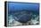 A Large Black-Blotched Stingray Swims over the Rocky Seafloor-Stocktrek Images-Framed Premier Image Canvas
