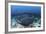 A Large Black-Blotched Stingray Swims over the Rocky Seafloor-Stocktrek Images-Framed Photographic Print