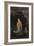 A Large Chinese Lacquered Painted Wood Rectangular Panel Depicting a Standing Model of Guanyin…-null-Framed Giclee Print