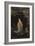 A Large Chinese Lacquered Painted Wood Rectangular Panel Depicting a Standing Model of Guanyin…-null-Framed Giclee Print