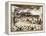 A Large Crowd Watching Sumo Wrestlers, C.1880s-null-Framed Premier Image Canvas