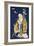 A Large Kesi Hanging Scroll Depicting Shoulao Holding a Peach-null-Framed Giclee Print