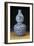 A Large Ming Blue and White Double Gourd "Shou" Vase, Depicting Young Boys Playing on a Terrace-null-Framed Giclee Print