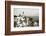 A Large Wreath is Hung on Portland Head Lighthouse in Maine to Celebrate the Holiday Season. Portla-Allan Wood Photography-Framed Photographic Print