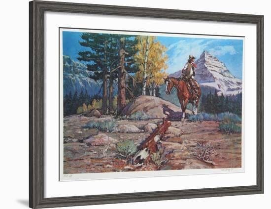 A Last Look Back-Noel Daggett-Framed Limited Edition