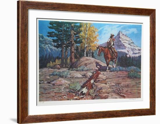 A Last Look Back-Noel Daggett-Framed Limited Edition