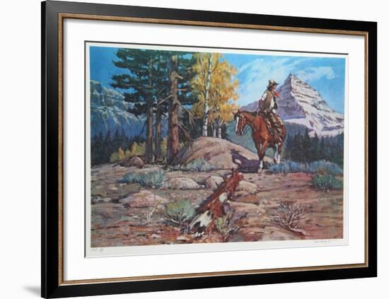 A Last Look Back-Noel Daggett-Framed Limited Edition