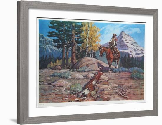 A Last Look Back-Noel Daggett-Framed Limited Edition