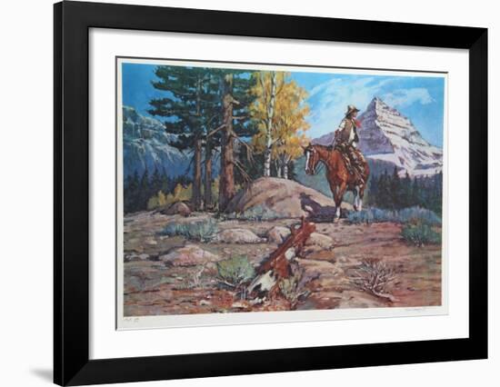 A Last Look Back-Noel Daggett-Framed Limited Edition